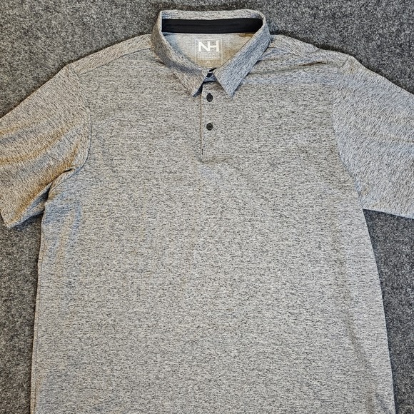 North Hudson Other - North‎ Hudson Men's XL Gray Performance Stretch Polo Shirt Golf